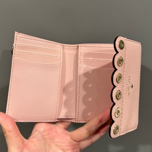 Pink Kate Spade Trifold Wallet - Picture 7 of 9